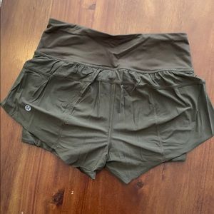 LuluLemon shorts with spandex